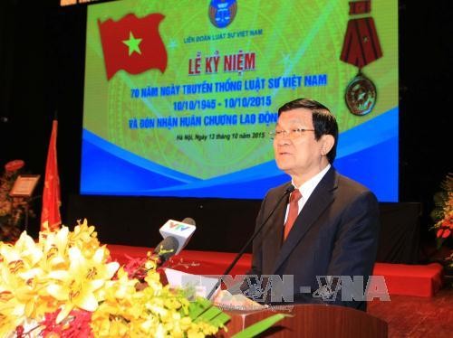 Союз вьетнамских юристов должен быть крепким мостом между Государством и общественностью - ảnh 1